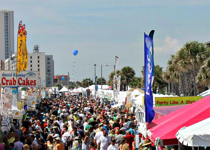 Alabama Population, gathering at Shrimp Festival