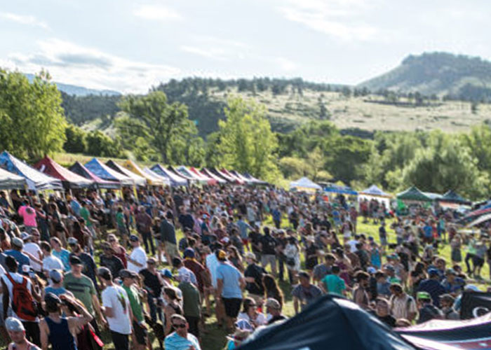 Colorado Population, gathering at adventure Lyons Town