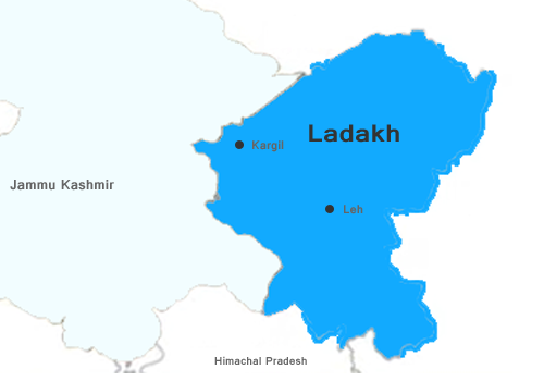 Ladakh Map