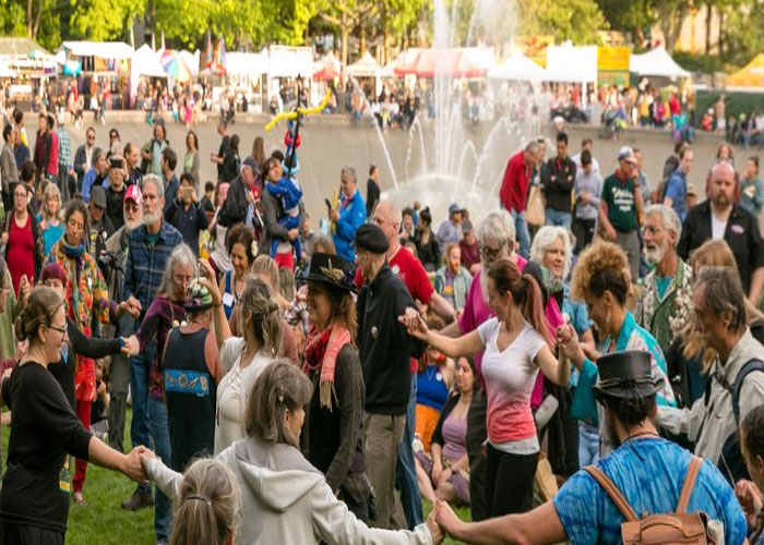 Washington Population at Northwest Folklife Festival