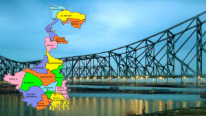 Howrah Bridge in Kolkata, West Bengal